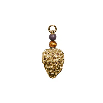 Oni Women's Morel Lattice Charm - Gold
