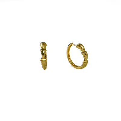 Oni Women's Rope Hoops - Gold In Gray