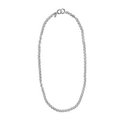 Oni Women's Silver Cable Chain Necklace In Metallic