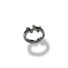 Oni Women's Silver Moon Set Loop Lock In Silver