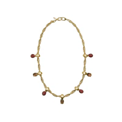 Oni Women's Terra Rope Choker - Gold