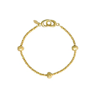 Oni Women's Twisted Chain Bracelet - Gold