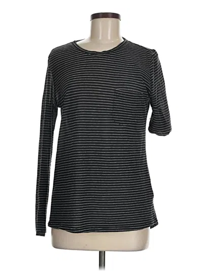 Pre-owned Onia 3/4 Sleeve T-shirt In Black