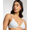 Onia Aimee Adjustable Bikini Top In Gray
