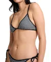 Onia Aimee Triangle Bikini Top In Multi
