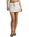 Onia Air Linen-blend Mini Skirt