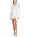 Onia Air Linen-blend Wrap Dress