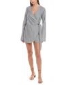 Onia Air Linen-blend Wrap Dress