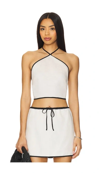 ONIA AIR LINEN 裁剪吊带衫