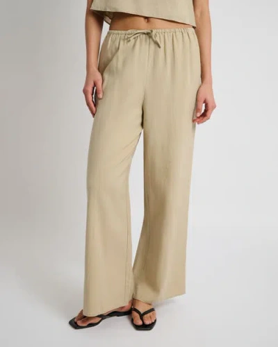 Onia Air Linen Drawstring Pant