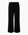 Onia Air Linen Drawstring Pant In Black
