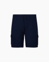 Onia Air Linen Pull-on Cargo In Deep Navy