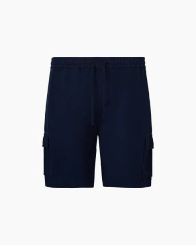 Onia Air Linen Pull-on Cargo In Deep Navy