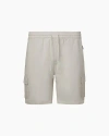 Onia Air Linen Pull-on Cargo In Stone