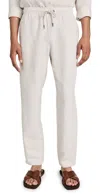 Onia Air Linen Pull-on Pants Stone