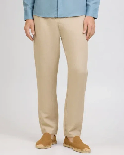 Onia Air Linen Pull-on Pant In Neutral