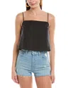 Onia Air Linen-blend Square Neck Tank