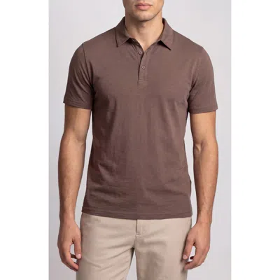 Onia Air Weight Slub Polo In Multi