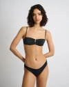 Onia Alessia Bikini Top In Black