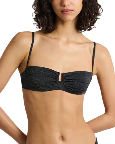 Onia Alessia Bikini Top In Black