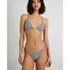 Onia Alexa Bikini Top In Blue