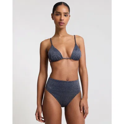 Onia Alexa Bikini Top In Blue