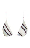 Onia Alexa Bikini Top In White