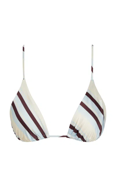 Onia Alexa Bikini Top In White