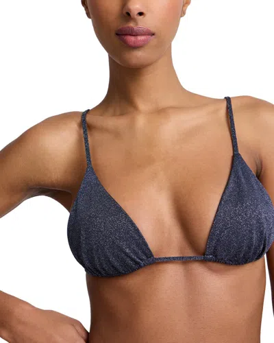Onia Alexa Bikini Top In Blue