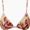 Onia Alexa Bikini Top In Tan Multi