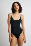 Onia Arya One Piece In Black/egret