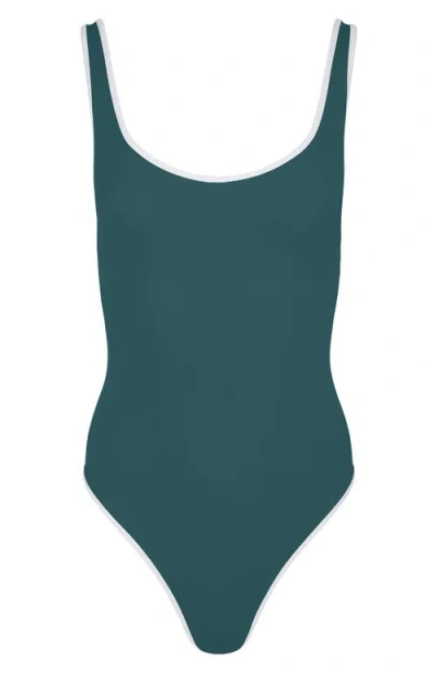 Onia Arya One-piece Swimsuit In Green
