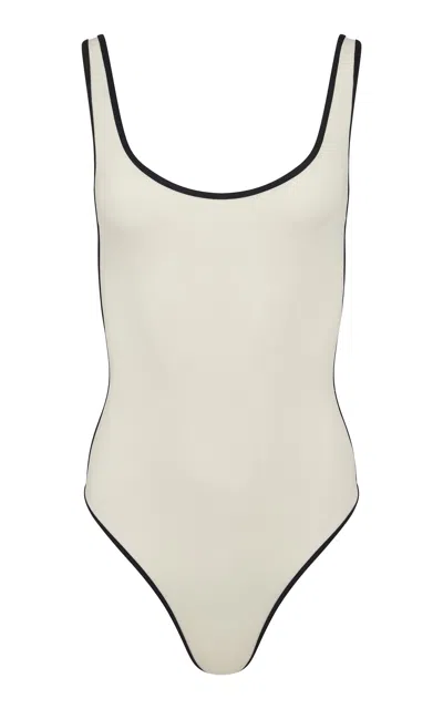 Onia Arya One-piece Swimsuit In White
