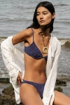 Onia Ashley Bikini Bottom In Purple, Women's At Urban Outfitters In Blue