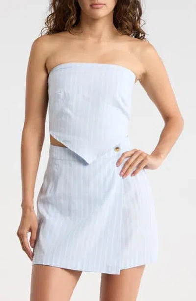 Onia Bandana Cover-up Top In Light Sky