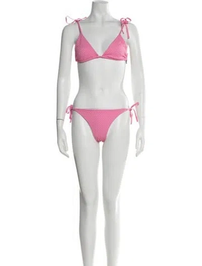 Pre-owned Onia Bikini W/ Tags In Pink