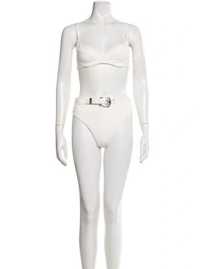 Pre-owned Onia Bikini In White