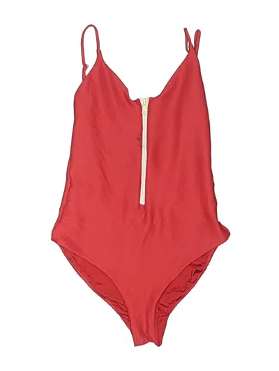 Pre-owned Onia Bodysuit In Red