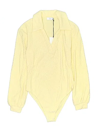 Onia Bodysuit In Yellow