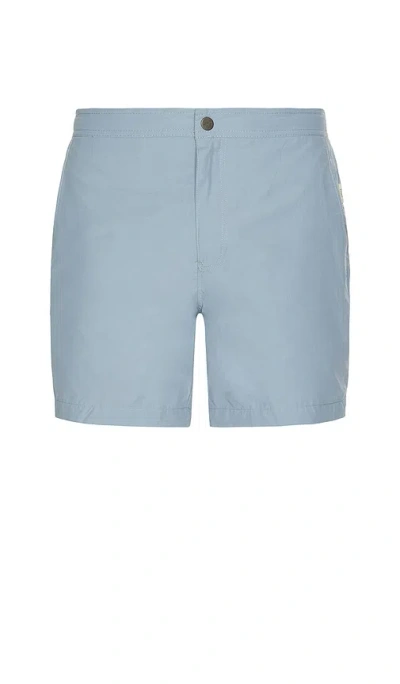 Onia Calder 6 Swim Trunk In Blue