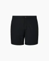 Onia Calder Buckle 5 Swim Trunk In Black