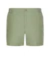Onia Calder Buckle 5 Swim Trunk In Green