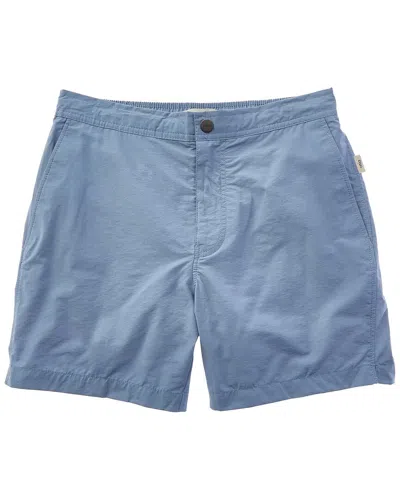Onia Calder Swim Trunk In Blue