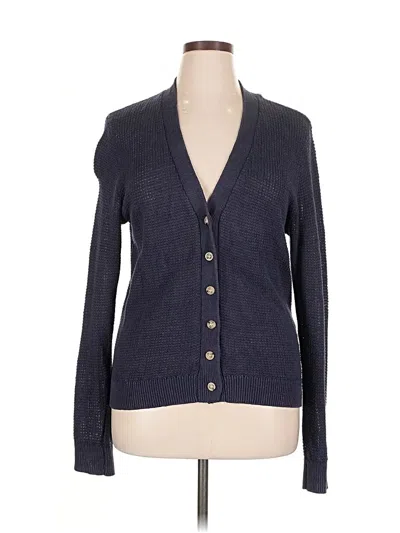 Pre-owned Onia Cardigan Sweater In Blue