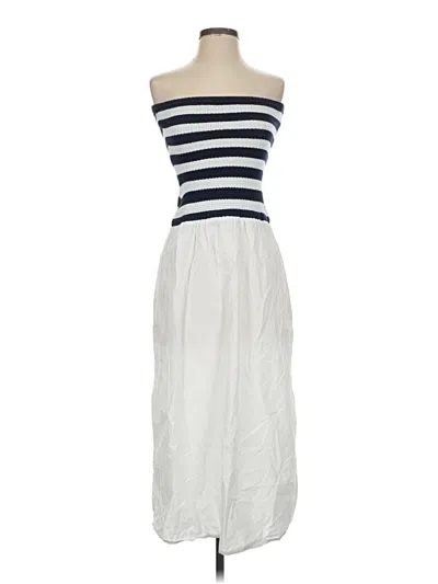 Pre-owned Onia Casual Dress In White