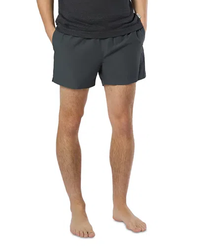 Onia Charles 4 Swim Shorts In Black