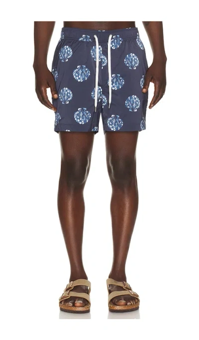 Onia Charles 4 Swim Trunk In Blue