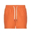 Onia Charles Swim Trunks 5 Orange Coral In Orange