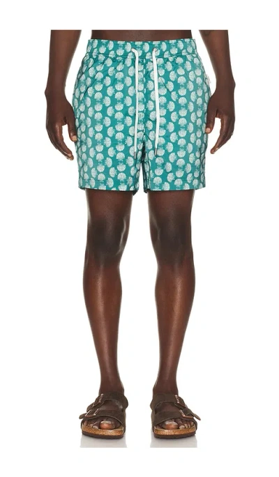 Onia Charles 5 Swim Trunk In Green