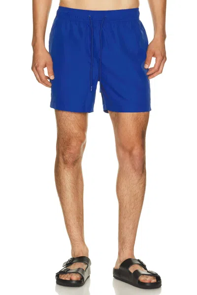 Onia Charles 5 Swim Trunk In Blue